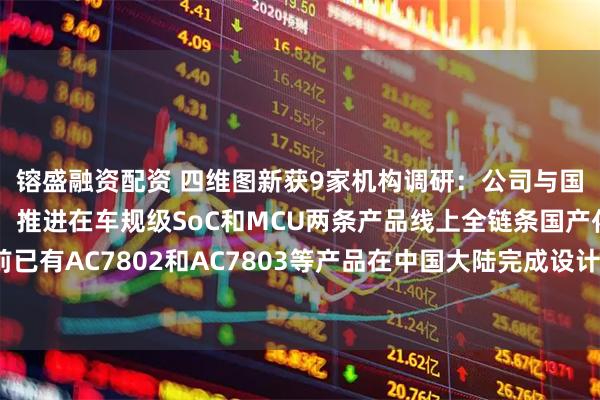 镕盛融资配资 四维图新获9家机构调研：公司与国内头部企业积极联手，推进在车规级SoC和MCU两条产品线上全链条国产化，目前已有AC7802和AC7803等产品在中国大陆完成设计、封测和晶圆制造（附调研问答）
